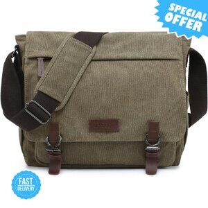 Brand New Dasein Messenger Bag 15in Black Travel